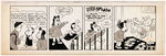 "LITTLE LULU" 1952 DAILY COMIC STRIP ORIGINAL ART.