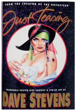 DAVE STEVENS "JUST TEASING" SIGNED LIMITED EDITION PIN-UP BOOK.