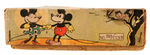 "MICKEY MOUSE & MINNIE MOUSE AS ACROBATS" BOXED WIND-UP TOY.