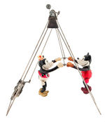 "MICKEY MOUSE & MINNIE MOUSE AS ACROBATS" BOXED WIND-UP TOY.