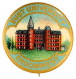 BLACK METHODIST COLLEGE EARLY CHOICE COLOR BUTTON FROM HAKE COLLECTION.