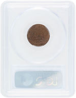 1C "INDIAN HEAD" 1867 CENT PCGS MS62RB.