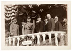 FDR AS ASSISTANT SECRETARY OF THE NAVY PAIR OF PHOTOS.