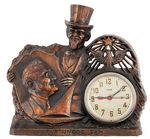 “ROOSEVELT/OUR UNCLE SAM” LARGE ELECTRIC CLOCK.