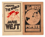 “MAE WEST” 8-PAGER AND SIX 16-PAGERS LOT.