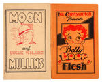 16-PAGER LOT OF SEVEN INCLUDING “BETTY BOOP/BOOTS/MOON MULLINS”.