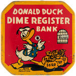 "DONALD DUCK DIME REGISTER BANK."