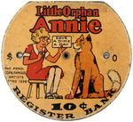 "LITTLE ORPHAN ANNIE" DIME REGISTER BANK.