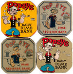 "POPEYE DIME REGISTER BANK" LOT.