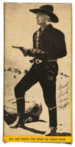 "HOPALONG CASSIDY PISTOL FLASHLIGHT" BOXED.