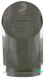 ART GARFUNKEL PERSONAL SONY MUSIC SALES AWARD.