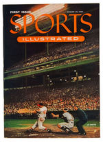 "SPORTS ILLUSTRATED" COMPLETE FIRST ISSUE MAGAZINE IN LIMITED EDITION PRESENTATION FOLDER.