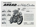 HARLEY-DAVIDSON "THE ENTHUSIAST" MAGAZINE WITH ELVIS PRESLEY COVER.