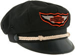 "HARLEY-DAVIDSON" 1950s MOTORCYCLE HAT.