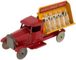 "COCA-COLA" 1931 PRESSED STEEL METALCRAFT TOY TRUCK.