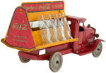 "COCA-COLA" 1931 PRESSED STEEL METALCRAFT TOY TRUCK.