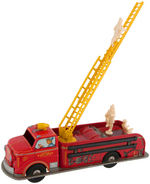 MARX BOXED "FRICTION POWERED FIRE TRUCK" TOY.