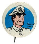 SMILIN' JACK ORIGINAL PEP PIN ART.