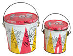 “THE WIZARD OF OZ” SWIFT’S PEANUT BUTTER PAIL PAIR.