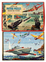 WORLD WAR II “LIBERTY PICTURE PUZZLES MODERN WAR PICTURES” BOXED SET.