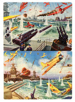 WORLD WAR II “LIBERTY PICTURE PUZZLES MODERN WAR PICTURES” BOXED SET.