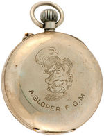 "ALLY SLOPER'S HALF HOLIDAY" POCKETWATCH.