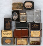 MATCH SAFE 1890s-EARLY 1900s LOT.