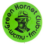 "GREEN HORNET" EARLY 1970s PUBLIC RADIO REVIVAL BUTTON.