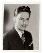 THE LONE RANGER RADIO SHOW ACTORS EARLE GRASER/BRACE BEEMER SIGNED CONTRACT W/GEO. TRENDLE & PHOTO.