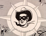 “THE LONE RANGER” KING FEATURES SYNDICATE COMIC STRIP PROMO FOLDER.