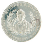 "STEPHEN C. FOSTER" C. 1900 MONUMENT DONATION MEDAL.