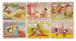 “MICKEY MOUSE” GUM CARDS.