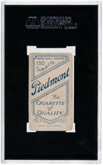 1909 PIEDMONT CIGARETTES #T206 CY YOUNG SGC 30 GOOD 2.