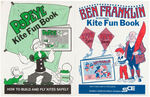 UNDERDOG/PINK PANTHER/POPEYE/BEN FRANKLIN & WOODY WOODPECKER KITE FUN BOOK POSTERS.