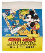 “MICKEY MOUSE GLOBETROTTERS” RARE STORE SIGN.