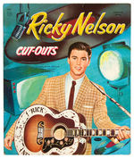 "RICKY NELSON CUT-OUTS" PAPER DOLL BOOK.