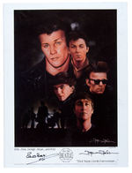 "THE 5TH BEATLE PETE BEST" LIMITED EDITION SIGNED POSTER PRINT.