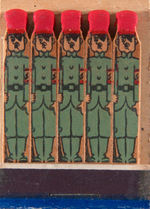 WORLD WAR II ANTI-AXIS MATCHBOOK LOT.