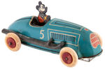 MICKEY MOUSE WIND-UP RACE CAR.