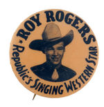 "ROY ROGERS REPUBLIC'S SINGING WESTERN STAR" EARLY RARITY FROM HAKE COLLECTION.