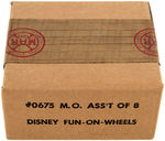 "MARX DISNEY FUN-ON-WHEELS" FACTORY-SEALED BOX.