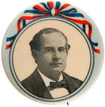 BRYAN PAIR OF LARGE 1900 PORTRAIT BUTTONS.