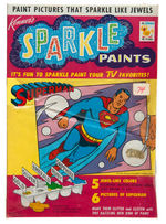 SUPERMAN "KENNER'S SPARKLE PAINTS" BOXED SET.