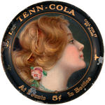 EARLY 1900s COLA TIP TRAY TRIO.