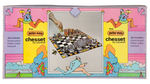 "THE PETER MAX CHESSET" BOXED CHESS SET.