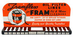 “FRAM FRAMFLEX OIL FILTER LINES” TIN DISPLAY.