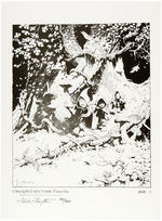 “FRAZETTA’S LORD OF THE RINGS” SIGNED PRINT PORTFOLIO SET.