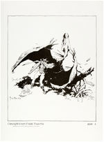 “FRAZETTA’S LORD OF THE RINGS” SIGNED PRINT PORTFOLIO SET.