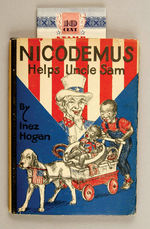 "NICODEMUS HELPS UNCLE SAM" WWII SAVINGS BOND ILLUSTRATED CHILDRENS BOOK.