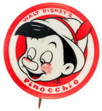 PINOCCHIO  BUTTON.